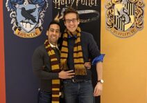 Our Gryffindor and Hufflepuff date night