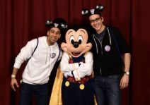 A Disney World photo with the Mouse himself